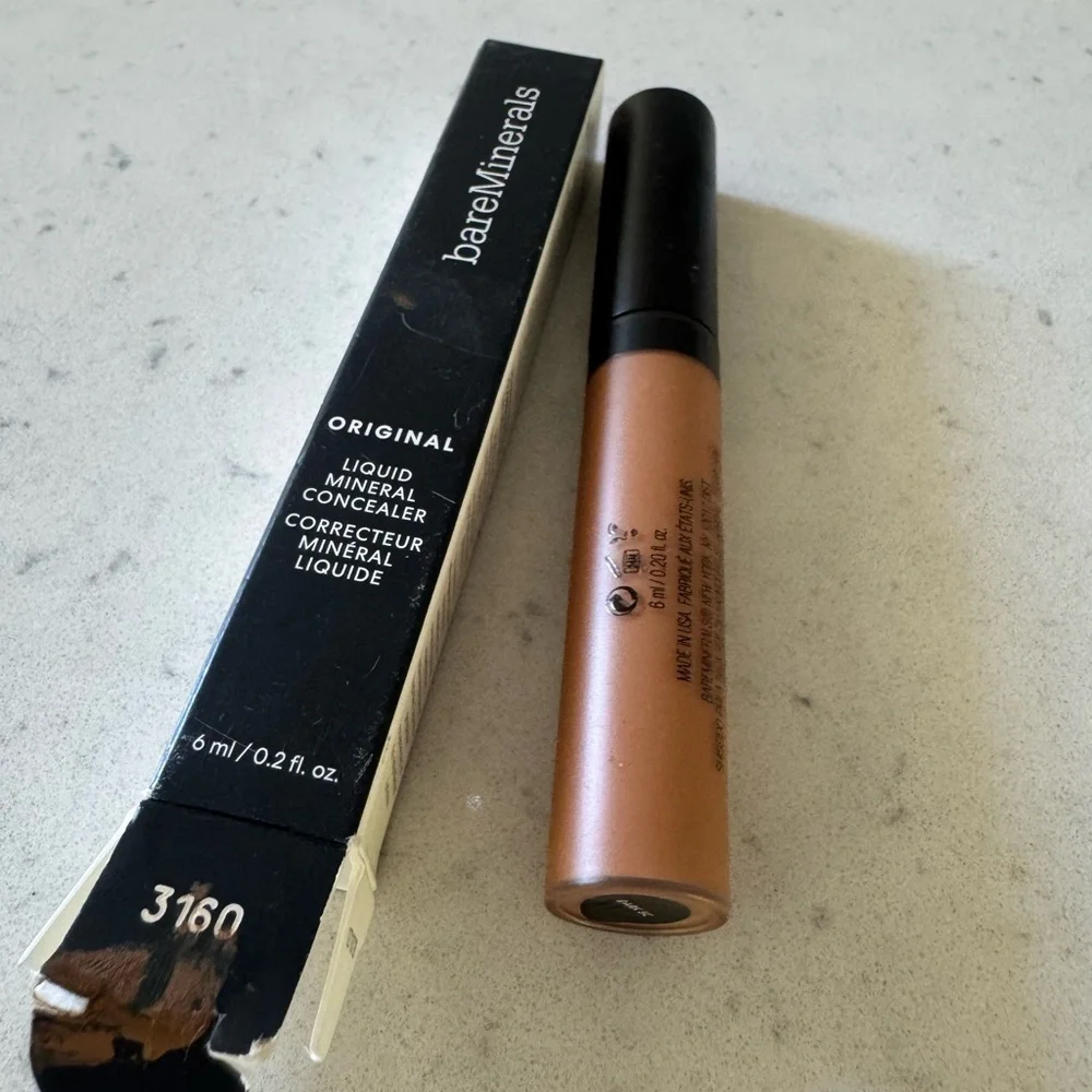 NEW IN BOX bareMinerals Original Liquid Mineral Concealer 6ml 0.2 fl oz DARK 5C